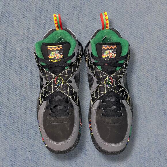 Nike Air Raid “Peace” Outdoor Basketball Sneakers, Men Size 9.5 main image 5